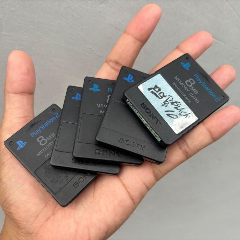 Sony PlayStation 2 Magic Gate Original Memory Card 8MB Made In Japan & Made In China (Random) - MC P