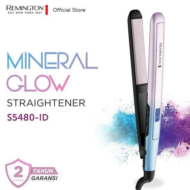 Remington Catokan Pelurus Rambut Mineral Glow S54