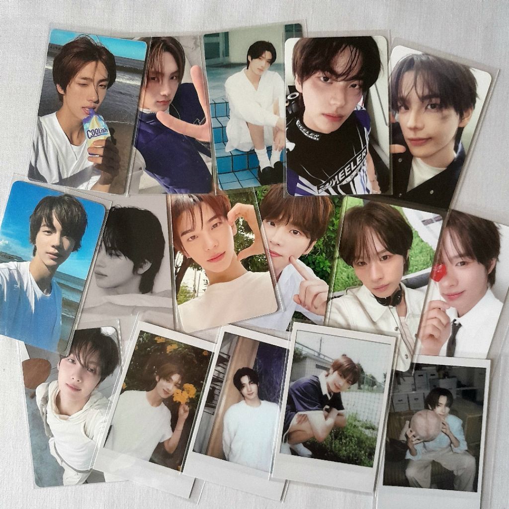 [Baca Deskripsi] PC Official TWS Shinyu Youngjae Dohoon Jihoon Kyungmin Sparkling Blue Summer Beat T