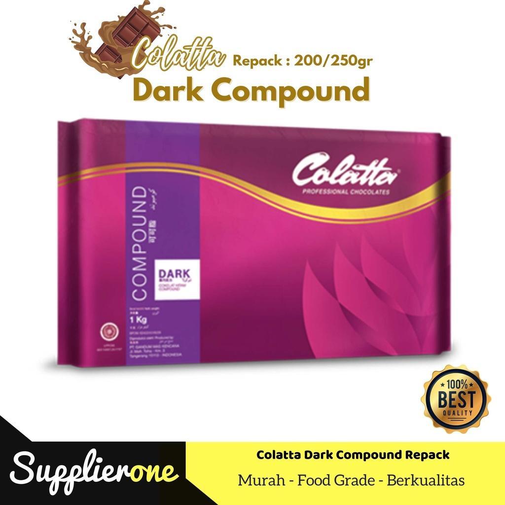 Colatta  Dark Compound 200/250Gr / Dark Coklat Colatta / Coklat Batangan Colatta / Coklat Batangan R