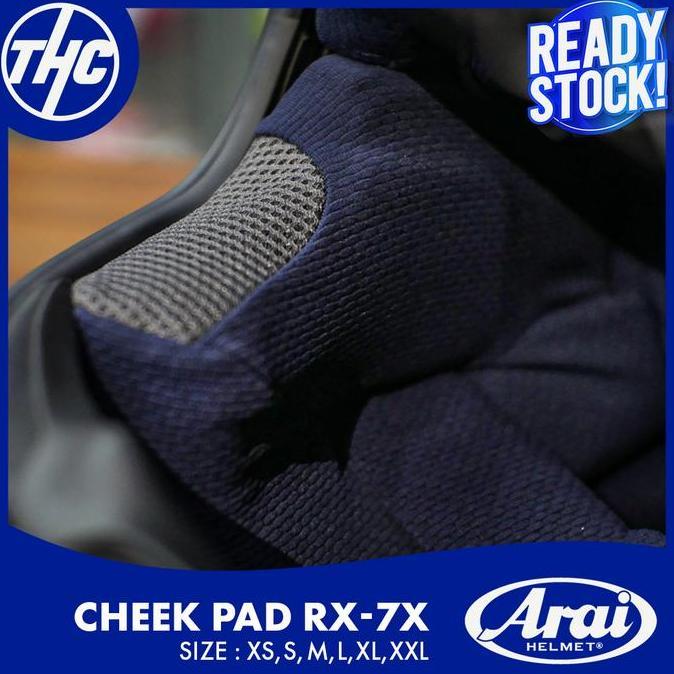CHEEKPAD HELMET ARAI ORIGINAL JAPAN HELM