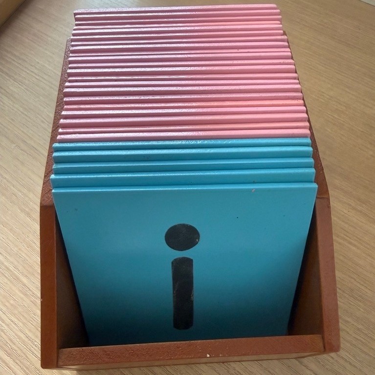 Sand Pepper Latters Montessori Material