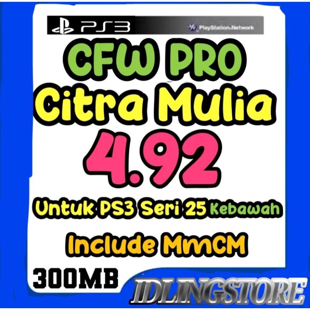 Cfw pro citra mulia update software ps3 4.92
