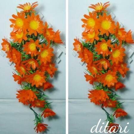 bunga plastik rambat/bunga juntai/bunga gantung