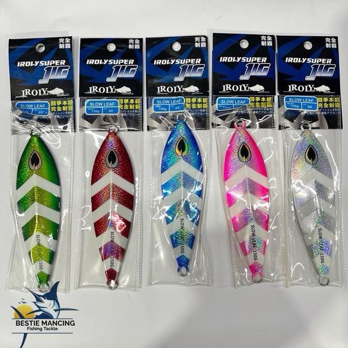 Metal Jig Iroly Slow Leaf 150gram 13cm 5 Warna
