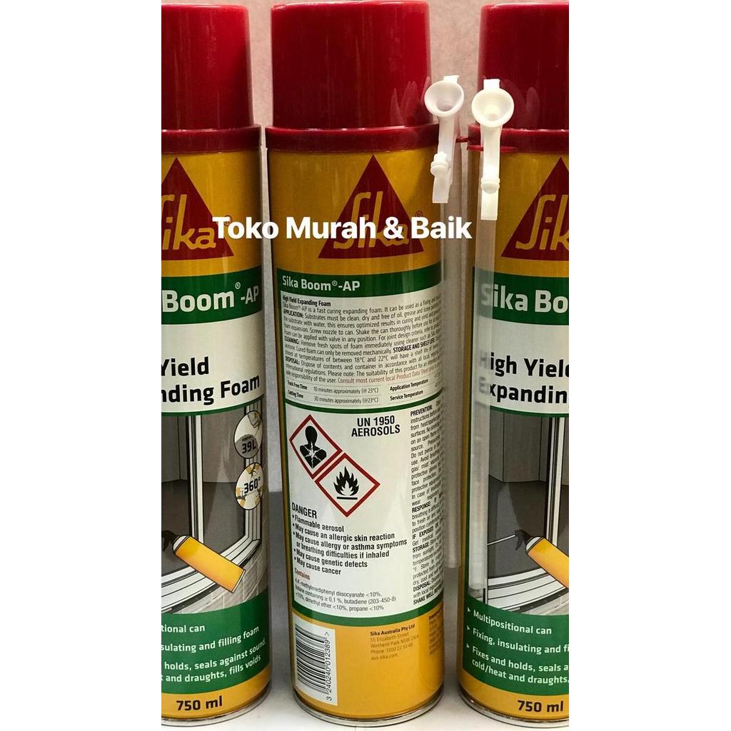 TERBARU - SIKABOOM AP Expanding Foam 750 Ml sikaboom ap 750 ml