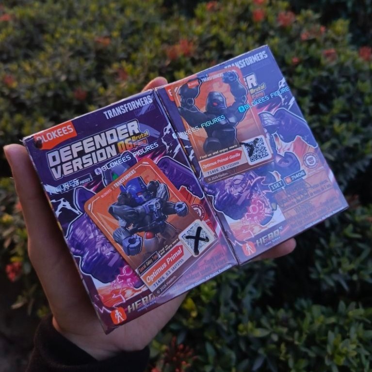 Blokies Optimus Primal + Gorilla