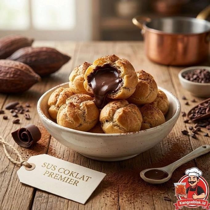 Yale- Kue Soes Coklat Lumer Micky Netto 500G Snack Chocolate Kering Manis Cemilan Cokelat