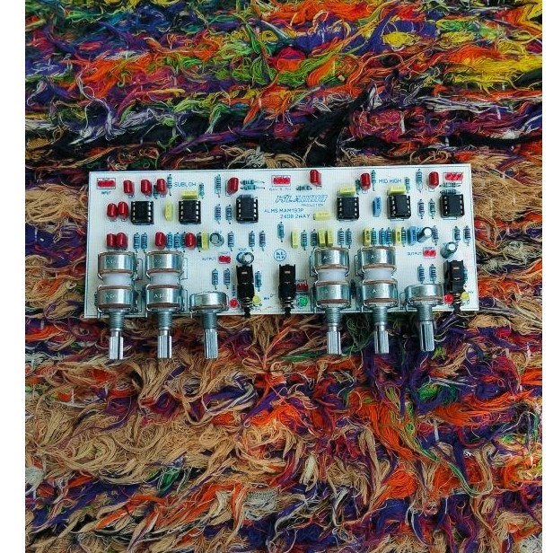 kit alms 2 way sublow dan midhigh slope 24 db suara qlarity