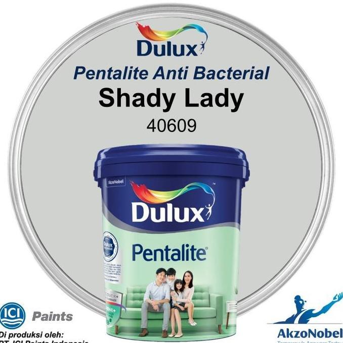 TERMURAH - CAT DULUX PENTALITE ANTIBAC 20 LT - SHADY LADY 40609