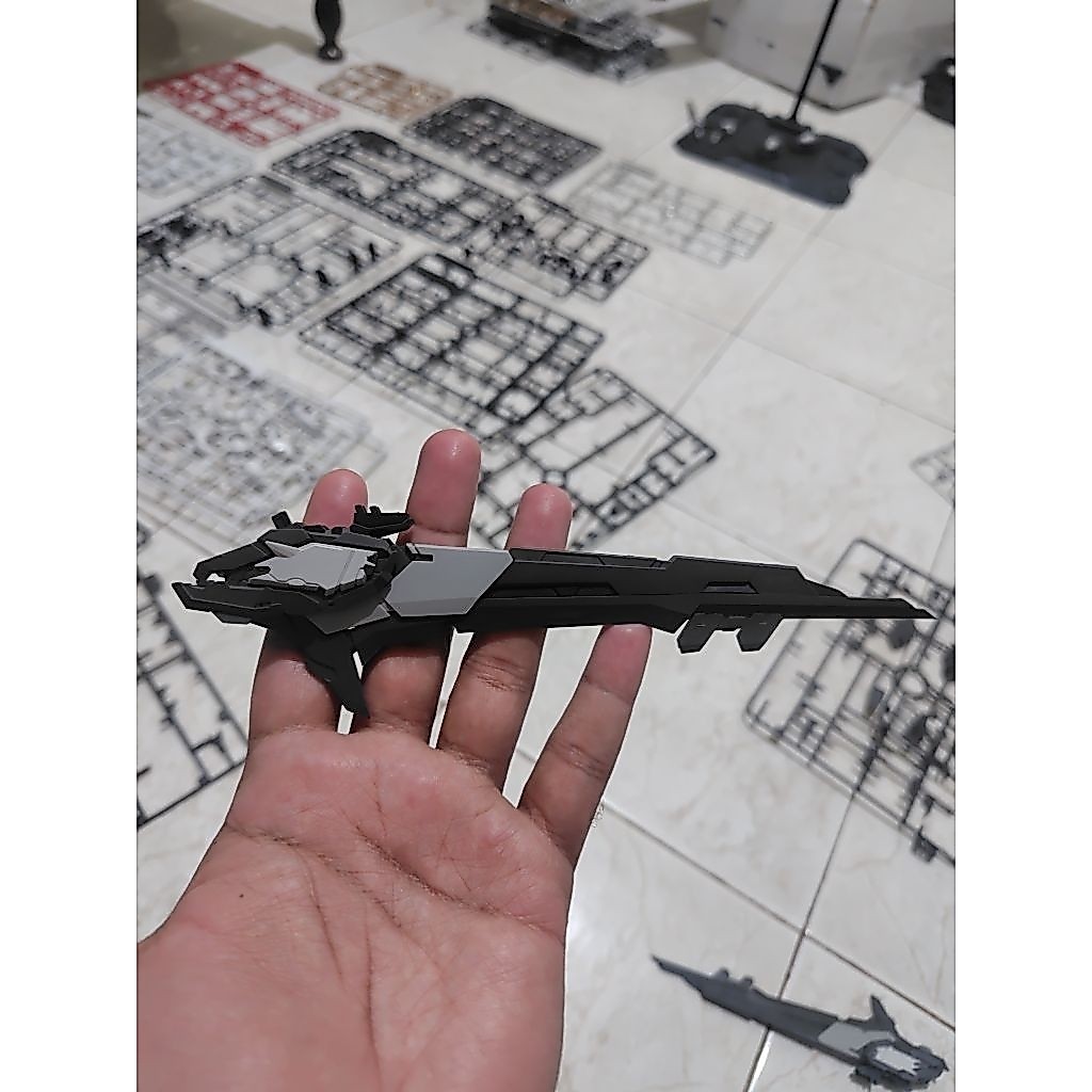 Part weapon senjata wolf barbatos 1/100