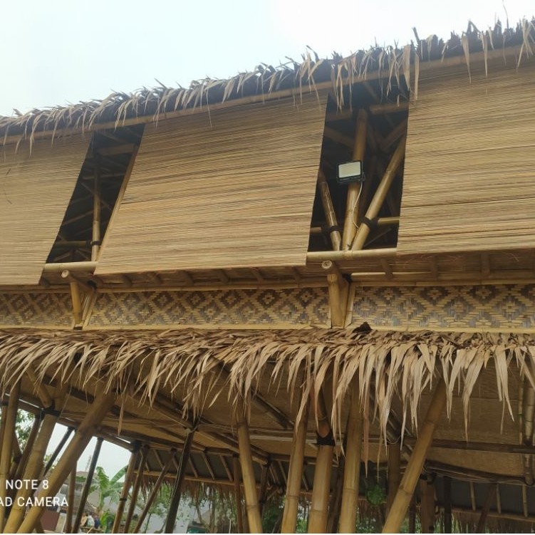 kerey tirai bambu 2x2 meter outdoor Tirai bambu gulung