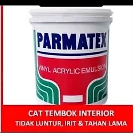 cat tembok murah tidak luntur parmatex kemasan 23 kg