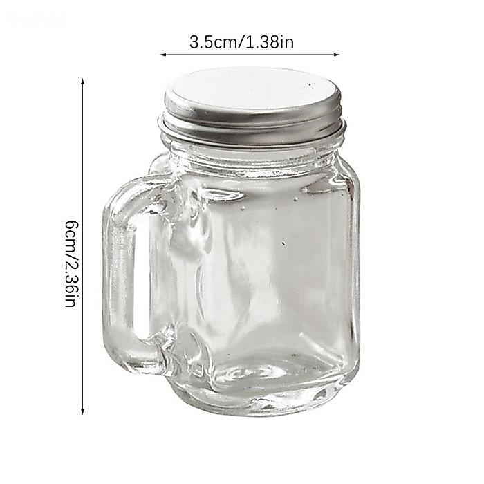 Isi 10Pcs Cangkir Espresso Mini 40Ml Espresso Shot Mini Mug Portable Espresso Jar Mini Mini Shot