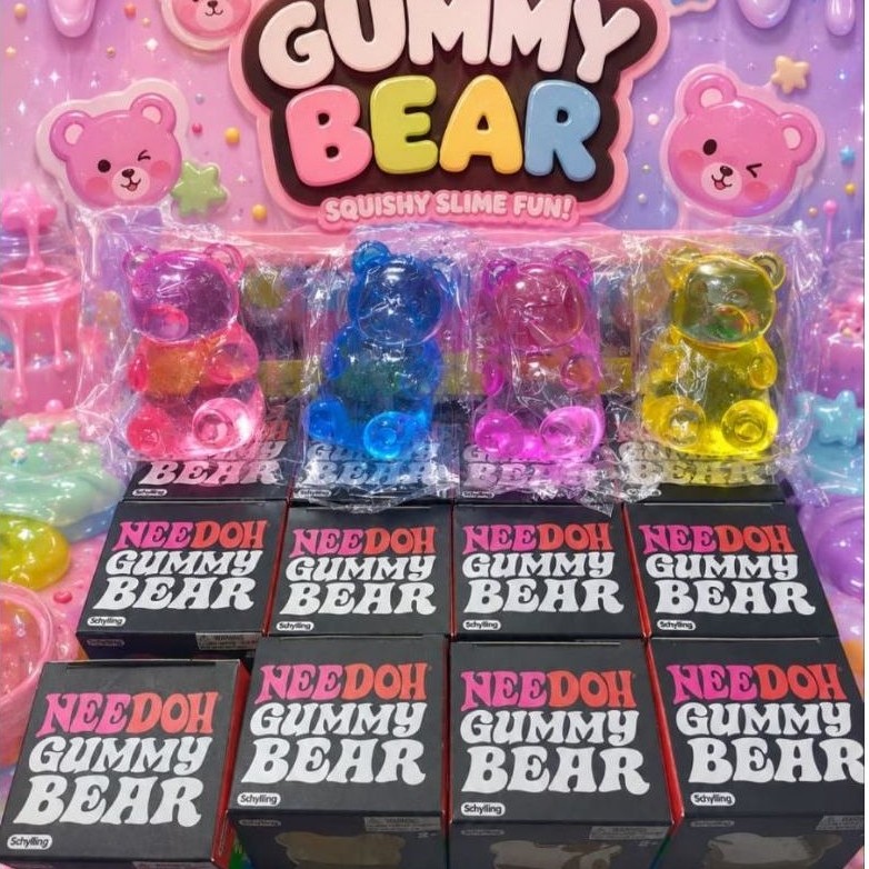 Squishy gummy bear kantong @ 1 pcs