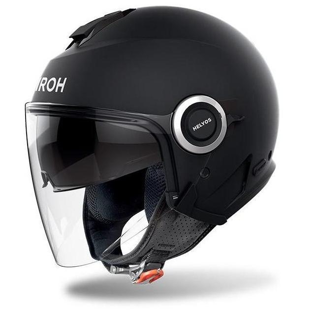 AIROH HELYOS BLACK MATT HALF FACE