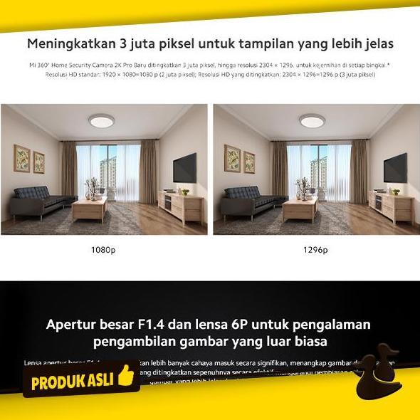 Cctv- Camera Cctv Xiaomi Mi 360 Home Security 2K Pro Ip Kamera