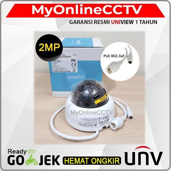 Cctv- Ipc-D112-Pf28 Uniarch Unv Uniview Resmi Ip Camera Cctv Indoor 2Mp Poe