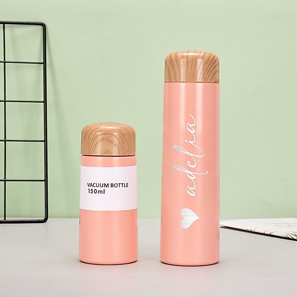 CUSTOM Tumbler 250ml Botol Aesthetic tumbler Suvenir Wedding souvenir pernikahan souvenir perusahaan