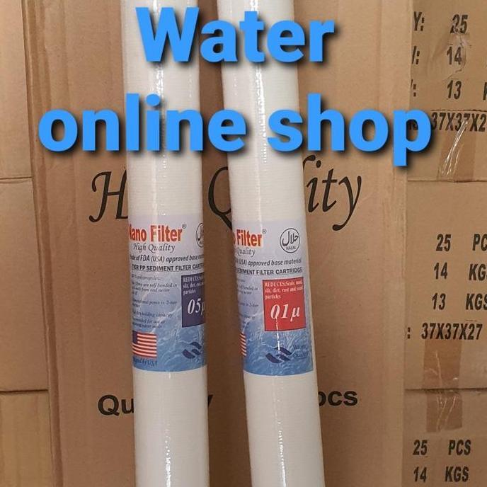 Linerx- Sediment Filter Cartridge Nano 40" - 1 Micron Dan 5 Micron