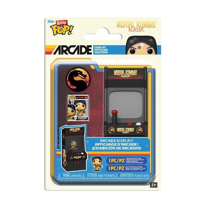 Funko Bitty Pop Arcade Mortal Kombat Klassic with Scorpion