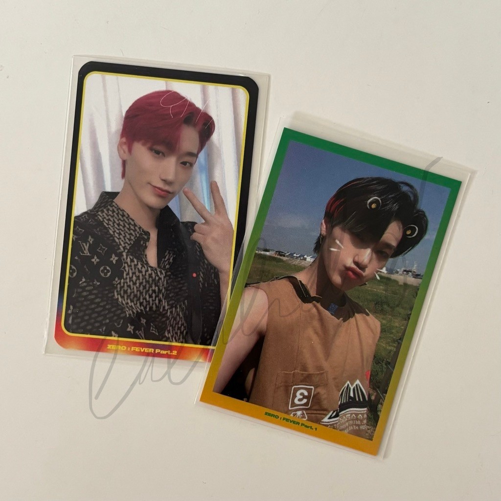 ateez choi san official photocard bc / broadcast