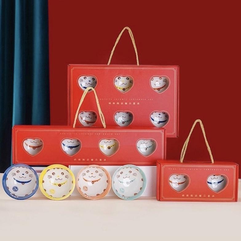 (A0014) hampers CNY imlek mangkok cantik souvenir CNY / CNY Hampers bowl set Diskon