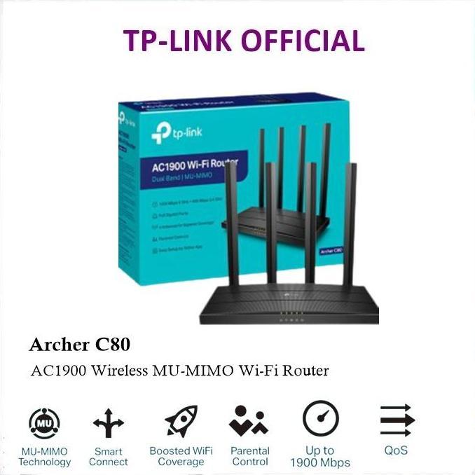 Cont- Tp- Archer C80 Ac1900 Wifi Router Tp Archer C80 C 80