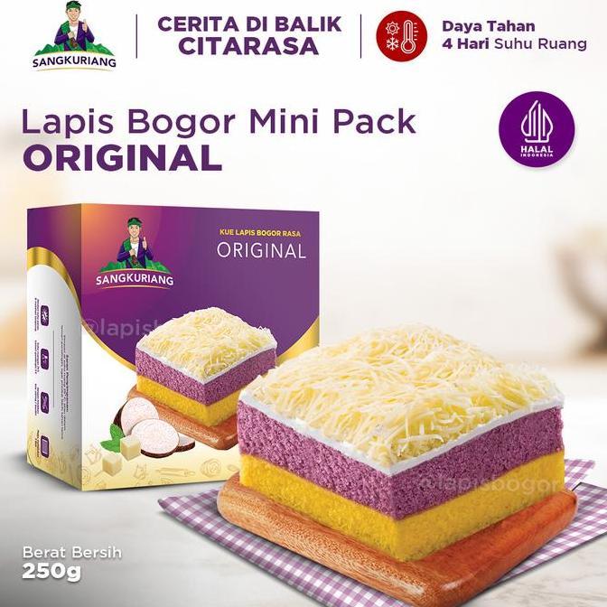 Cakeandcake- Sangkuriang - Lapis Bogor - Mini Pack (250Gr)