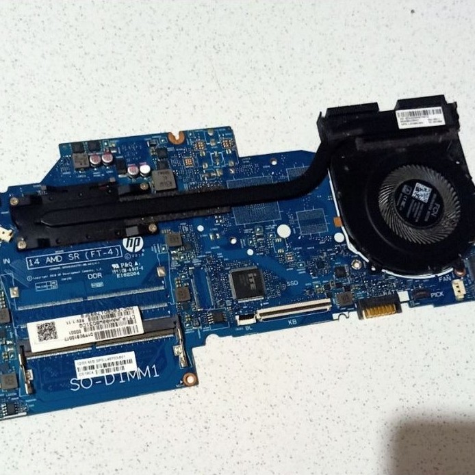 motherboard mainboard HP 14s AMD A4-9125 normal