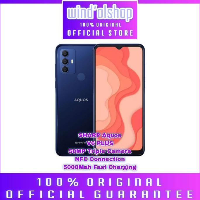Allthebest- Sharp Aquos V6 Plus SH-C04 Android Smartphone 4/64 Aquos V6+ V6 + Octa Core