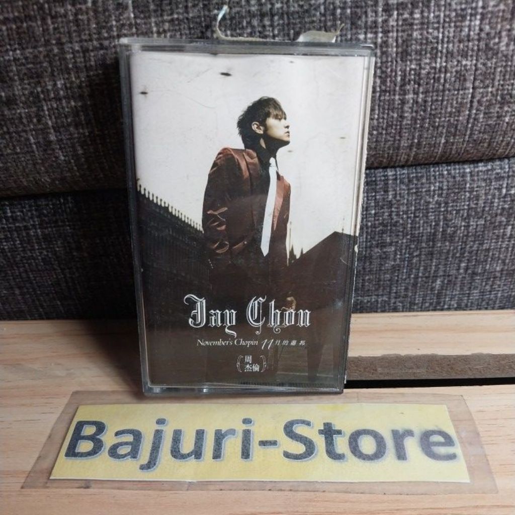 Kaset Pita "Jay Chou"/Album November's Chopin/Original/Super Rare Item