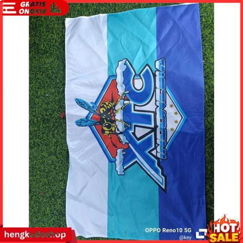 Bendera Xtc Fullprint Bendera Xtc Logo Lebah Kualitas Juara