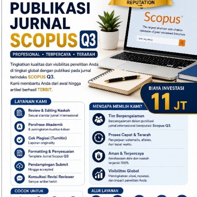 Layanan Publikasi Jurnal Scopus Q3