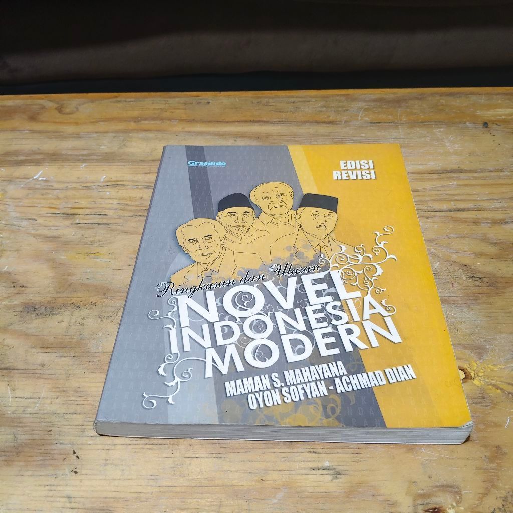 Buku Ringkasan dan Ulasan Novel Indonesia Modern Edisi Revisi