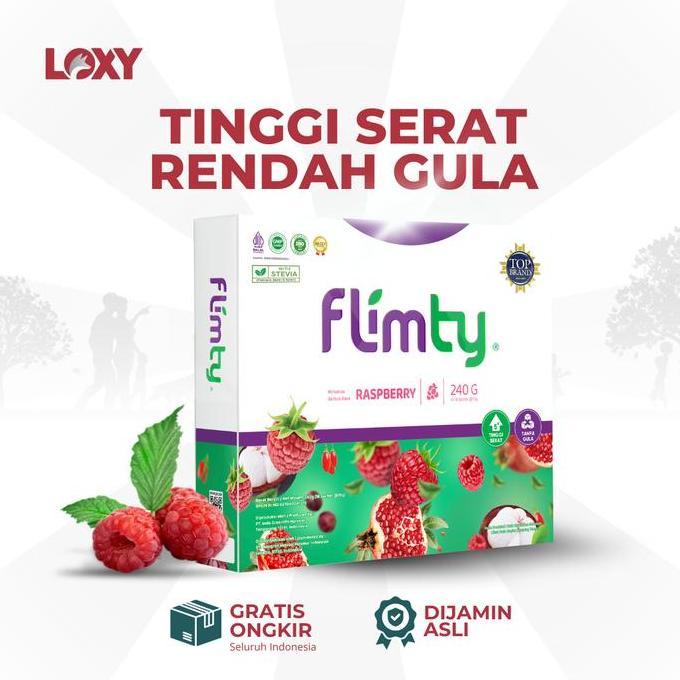 New- Flimtea Filmty Flymty Flinty Flimty Fiber 1 Box 16 Sachet