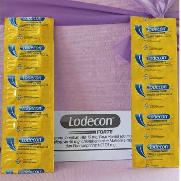 LODECON@ FORTE TABLET PERSTRIP