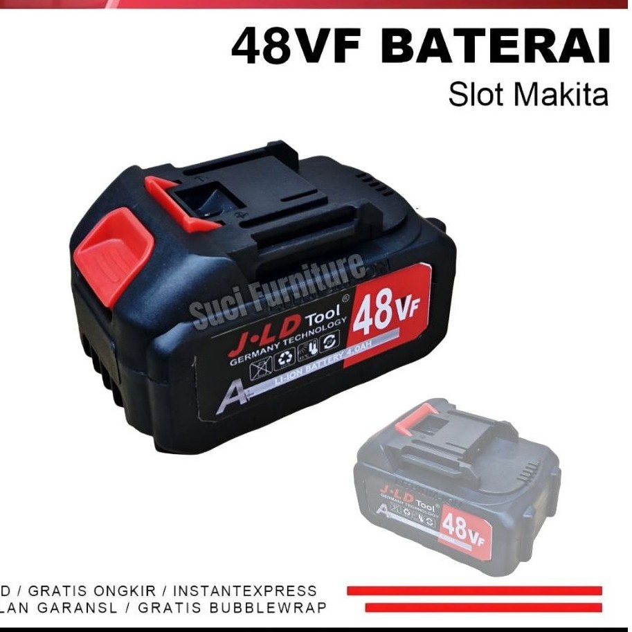 BATERAI IMPACT WRENCH 48V 48Vf UCHIHA JLD HUJIA YUKIDO