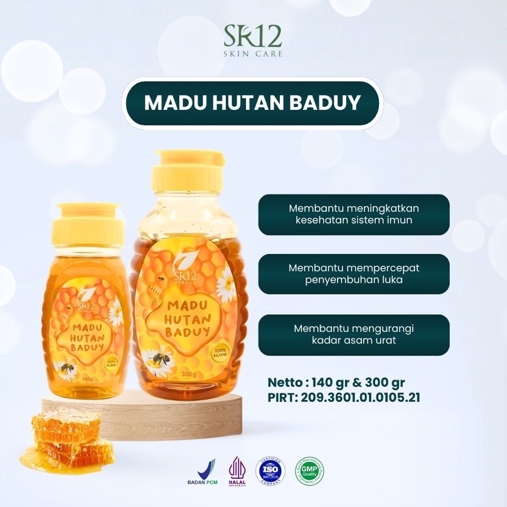 SR12 Madu Lebah Desa MADU ALAMI SR12