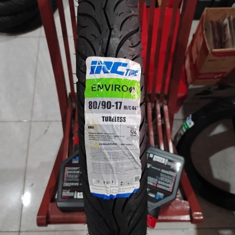 Ban IRC 80/90-17 tubeless Enviro