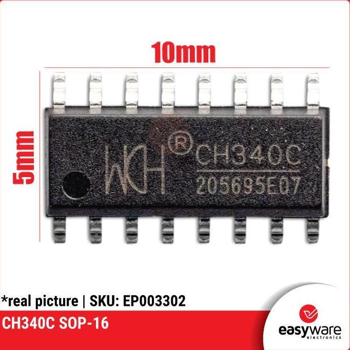 CH340C CH340G CH340B CH340 SOP-16 IC USB TO TTL ORIGINAL WCH IC CH340 EWE79