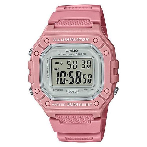 Premium Casio General W-218HC-4AVDF / W-218HC-4A Original & Garansi