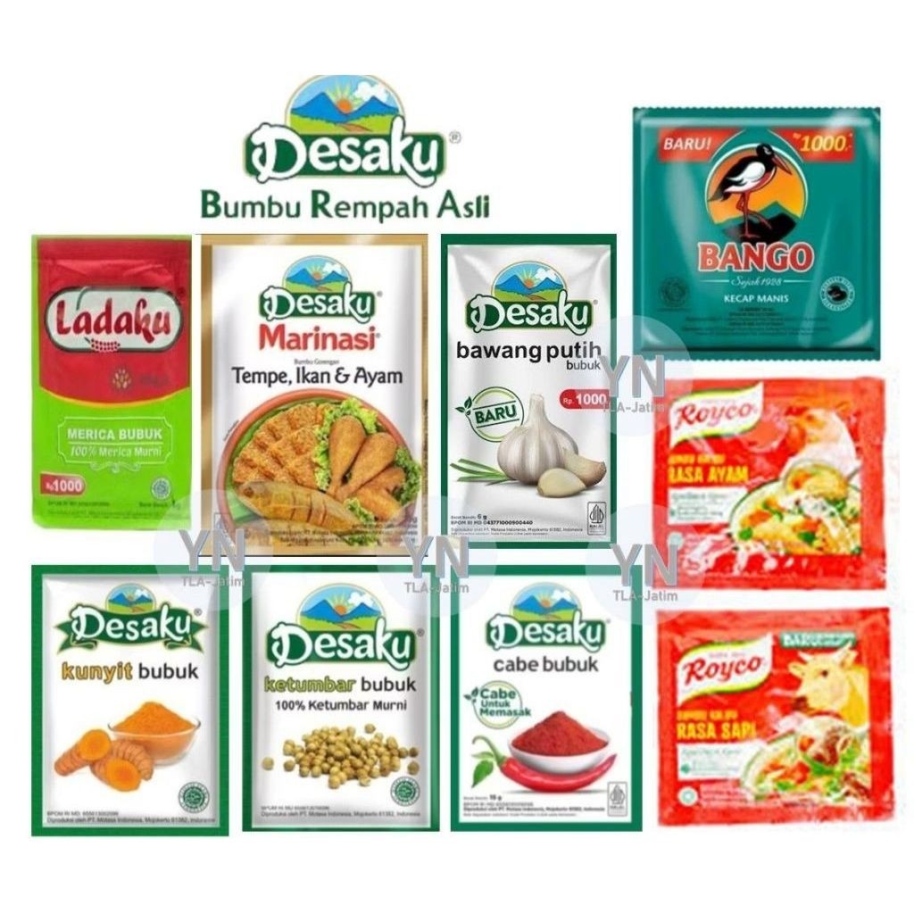 DESAKU ECER BUMBU MASAKAN /DESAKU BUMBU ANEKA MASAKAN /DESAKU ALL VARIAN