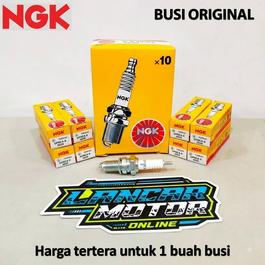 Busi CPR6EA-9 NGK Original Busi Motor Karisma Supra x 125 Revo absolute