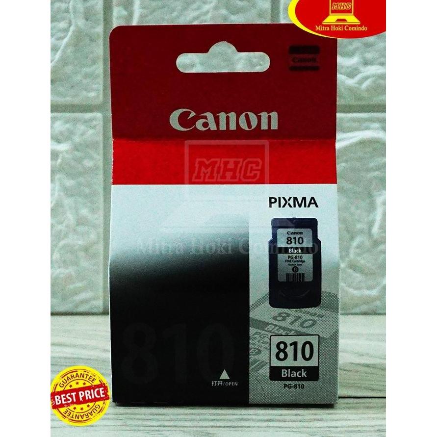 Cartridge 810 BK Black Cartridge Canon Printer iP2770 MP237 - Ori