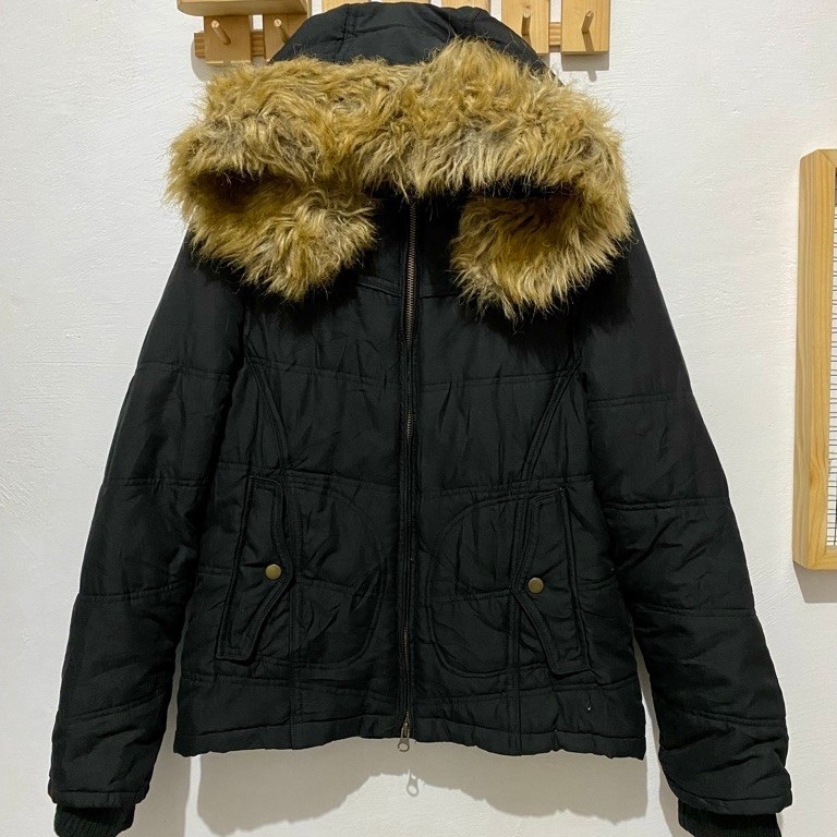 Jacket Tebal Fashion Bulu Back Number