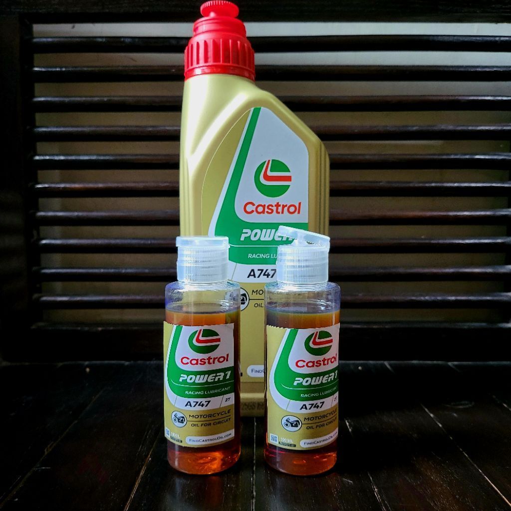 CASTROL A747 2T 100ml OLI SAMPING ORIGINAL 100%