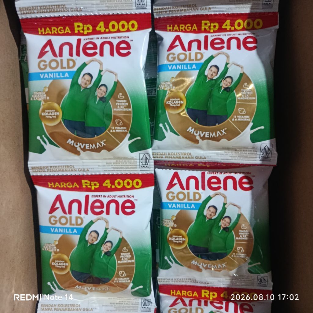 Anlene Gold Renteng (Isi 10Sachet)