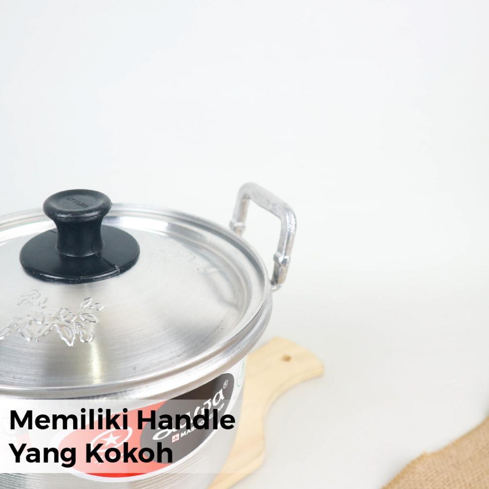 Pengiriman Cepat Maspion Panci Tinggi Tl Jawa Aluminium Tebal 16 18 20 22 24Cm Panci Jawa Rebus Teba