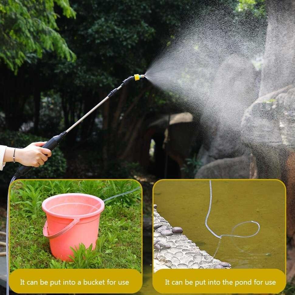 Stik Sprayer Alat Semprot Penyemprot Penyiram Tanaman Rumput pertanian Electric elektrik Otomatis Ad